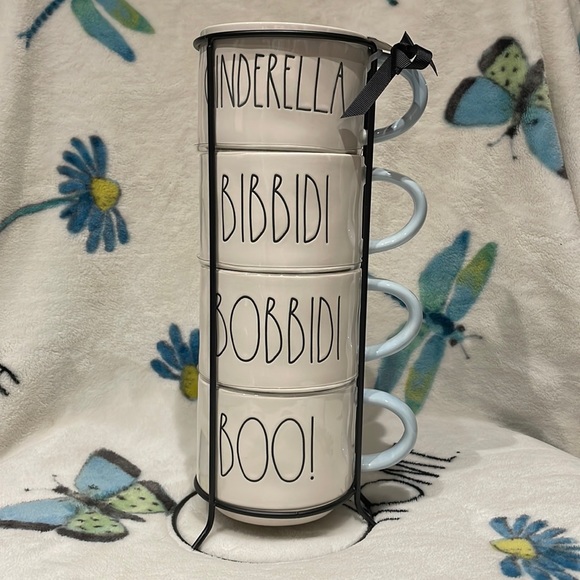 Rae Dunn Disney’s Cinderella double sided mug stacker - Picture 1 of 7